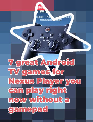 Android tv games without gamepad