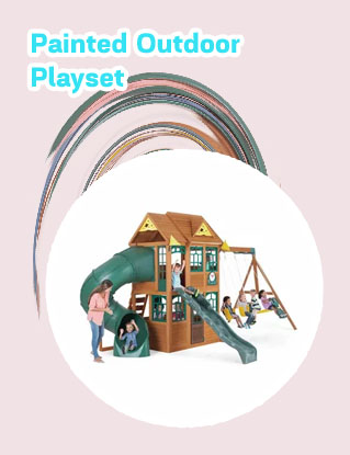 Big backyard premium cloverdale play set