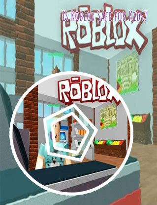 Kids play roblox