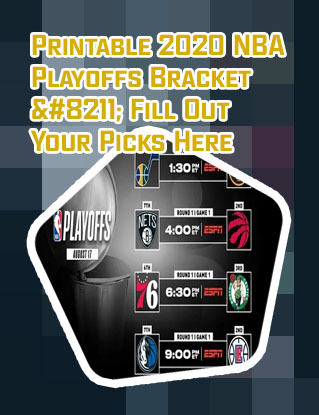 Playoff seeding nba 2020